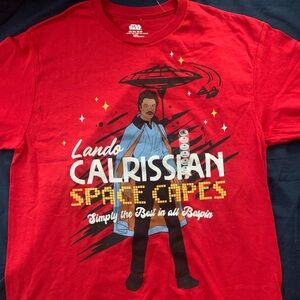 NWT Mens medium Star Wars Lando Calrissian tee-shirt